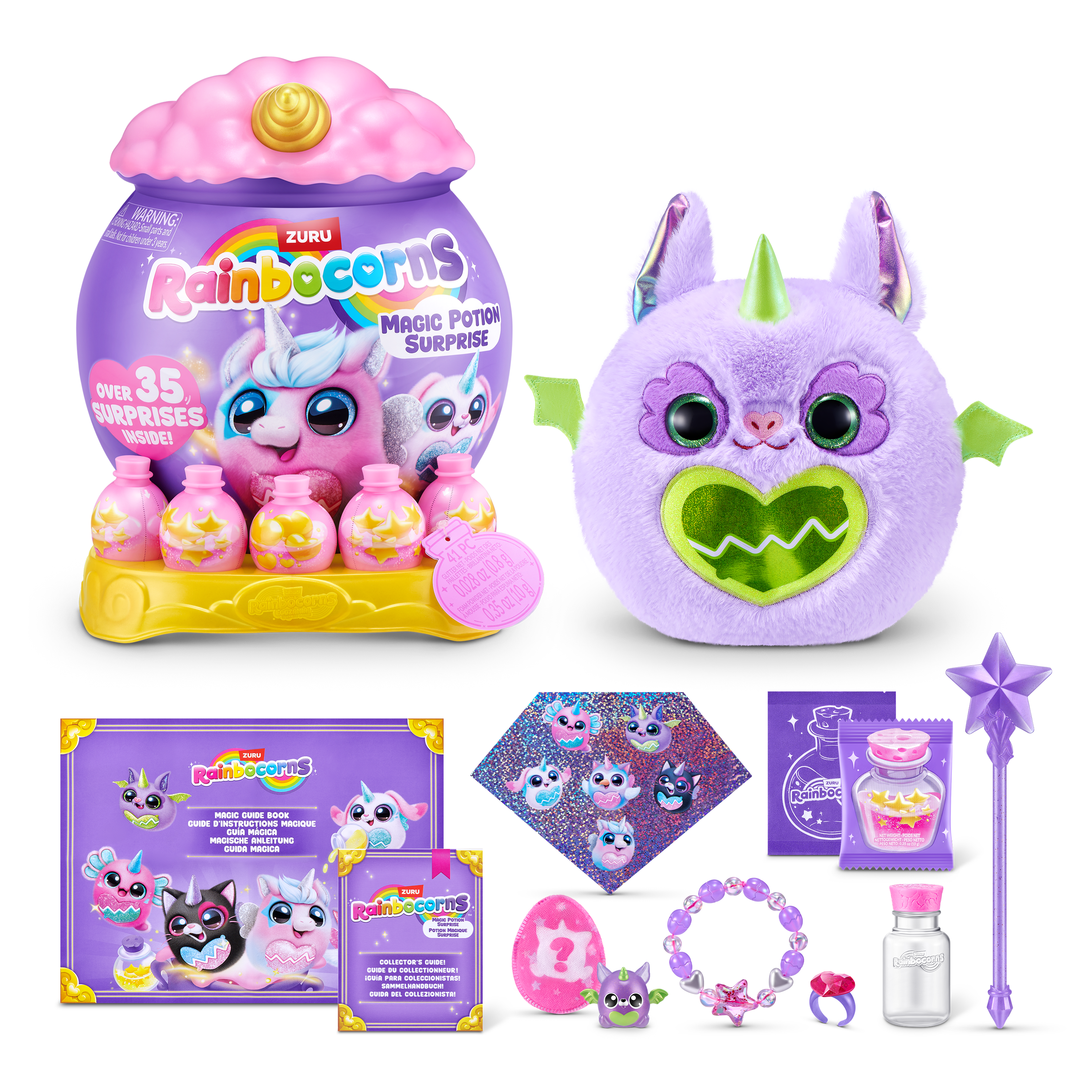 Rainbocorns Magicorn Surprise fargerik leke