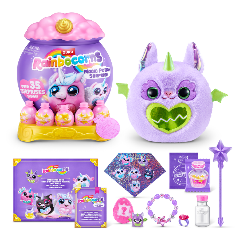 Rainbocorns Magicorn Surprise fargerik leke