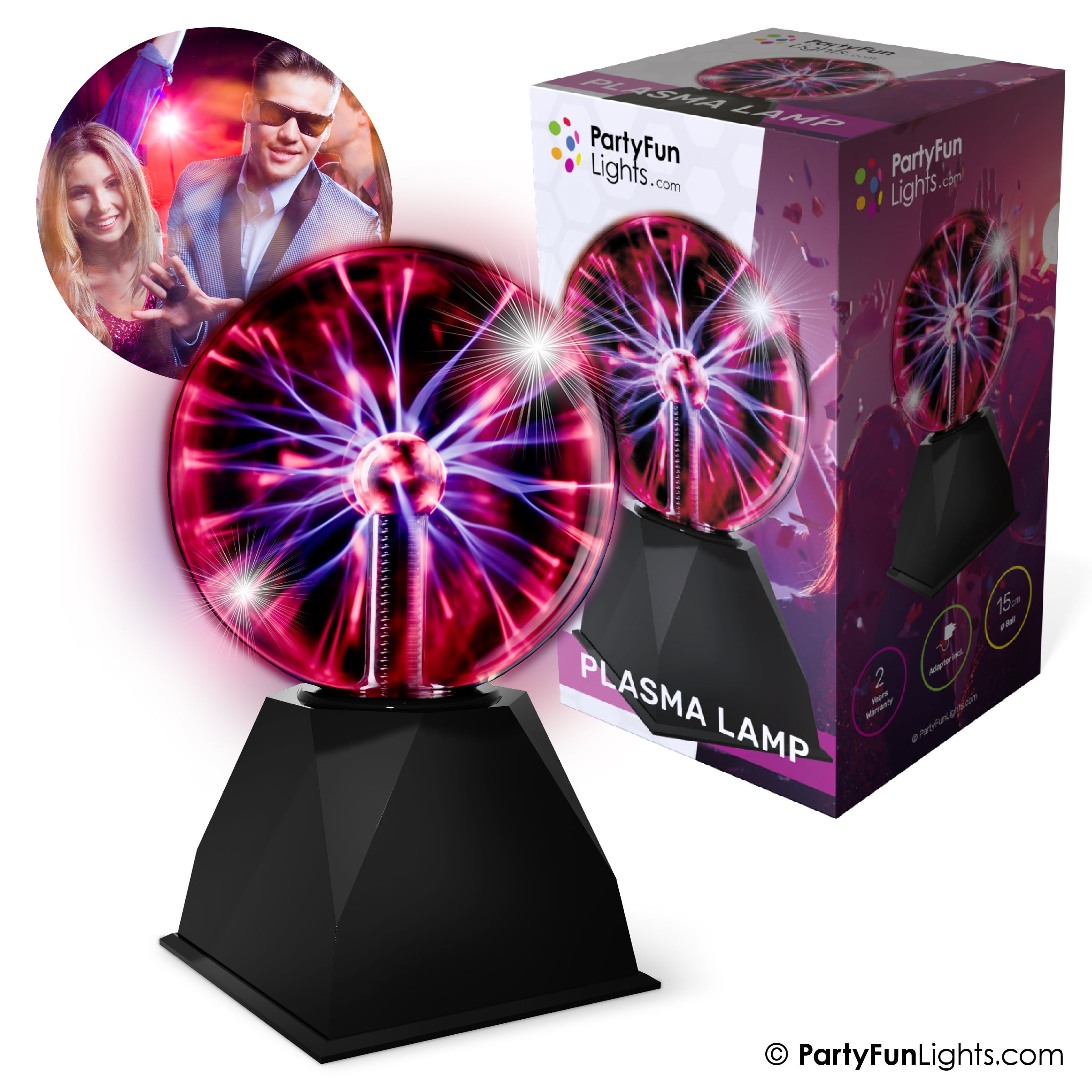 Stage -Plasmalampe 15 cm