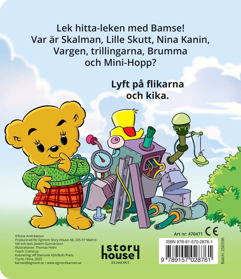 Bamses Venner - Søkspill
