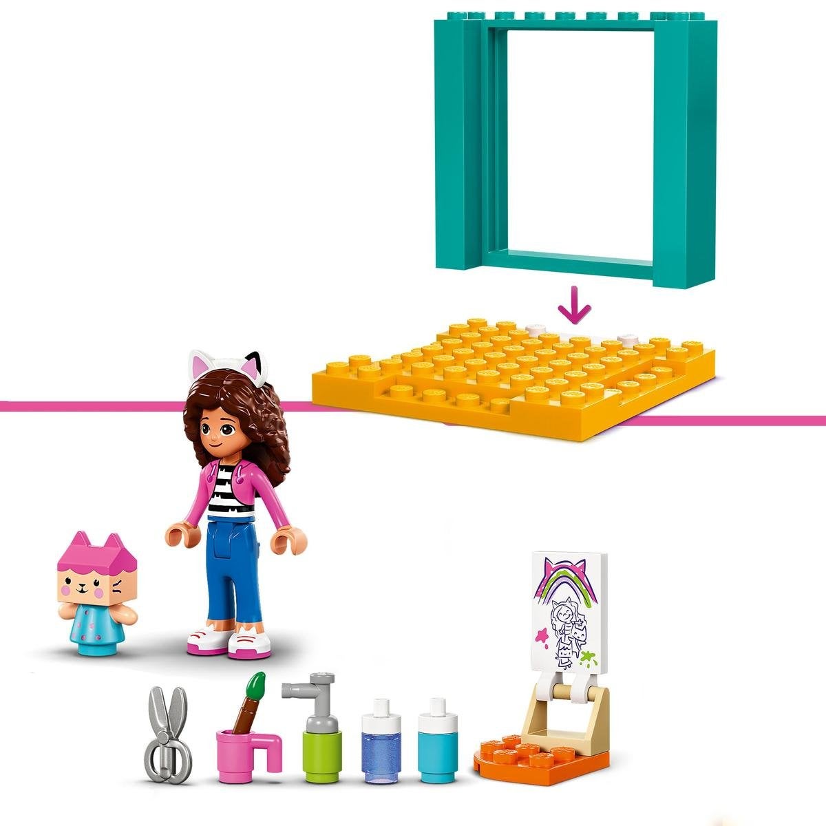 LEGO Gabby’s Dollhouse 10795, Kreativitet med Lill-boksen