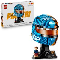 LEGO® Editions McLaren Mastercard F1® Team Oscar Piastri hjelm. F1®-merch. Utstillingssett – 43017