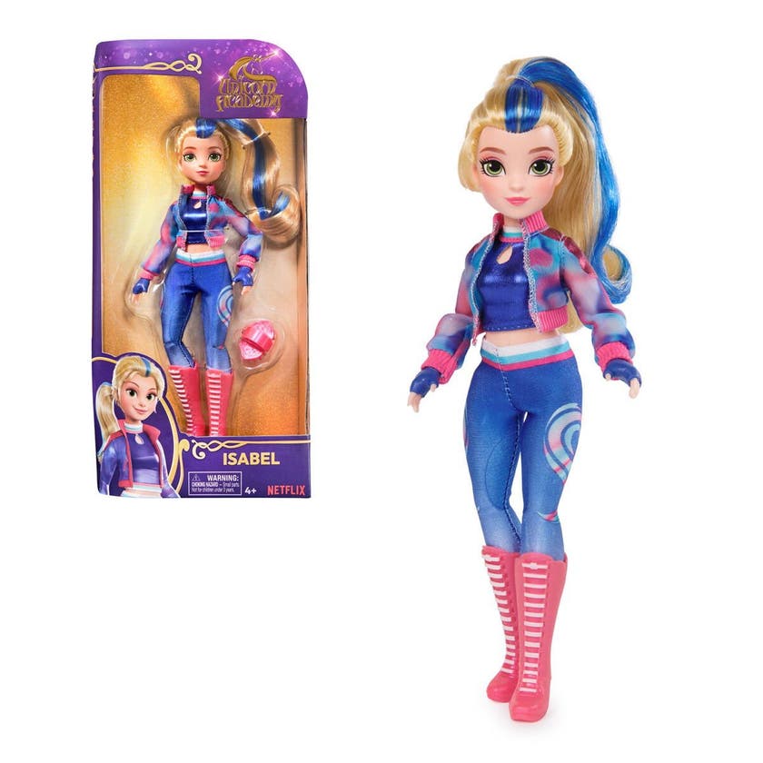 Unicorn Academy, motedukke 24 cm, Isabel