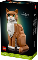 LEGO® Ideas Oransje katt, byggbar dyrefigur 21376