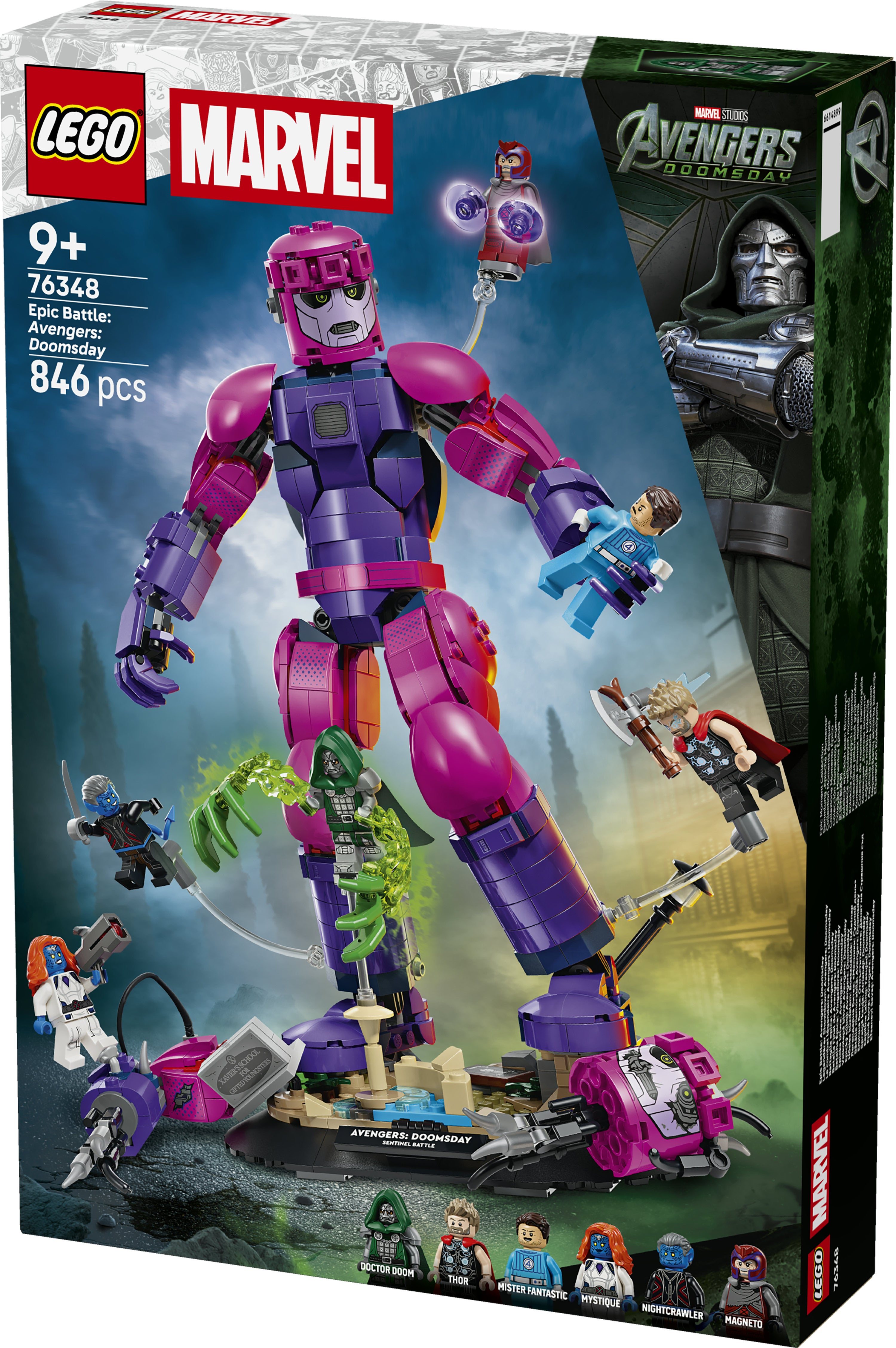 LEGO® Marvel Episk kamp: Avengers: Doomsday 76348