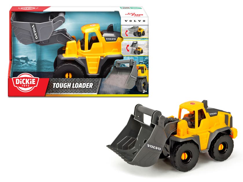 Dickie Toys Volvo Tough Hjullaster, 26 cm