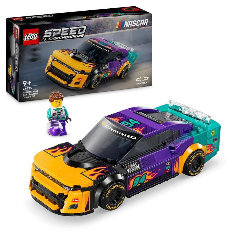 LEGO Speed Champions 76935, NASCAR Next Gen Chevrolet Camaro ZL1