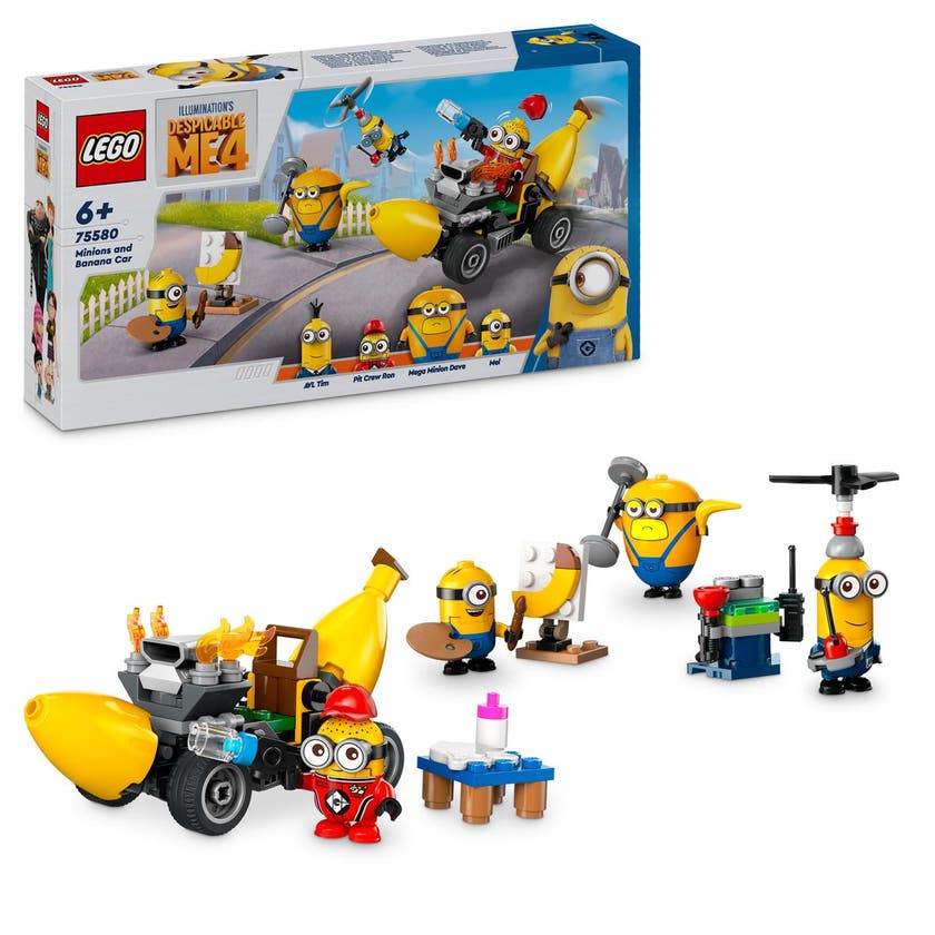 LEGO Despicable Me 75580, Minions og bananbil