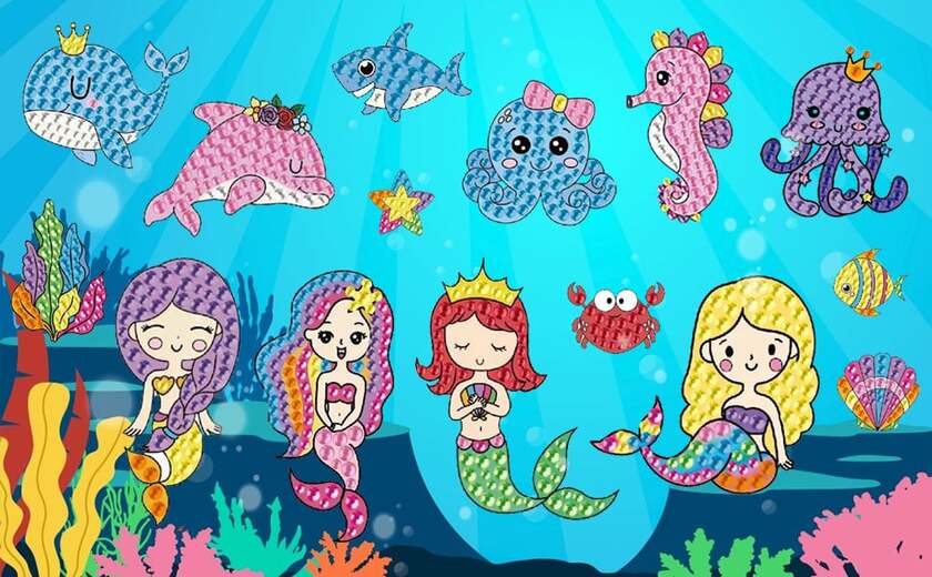 LAC, Diamantmaling Under Vann