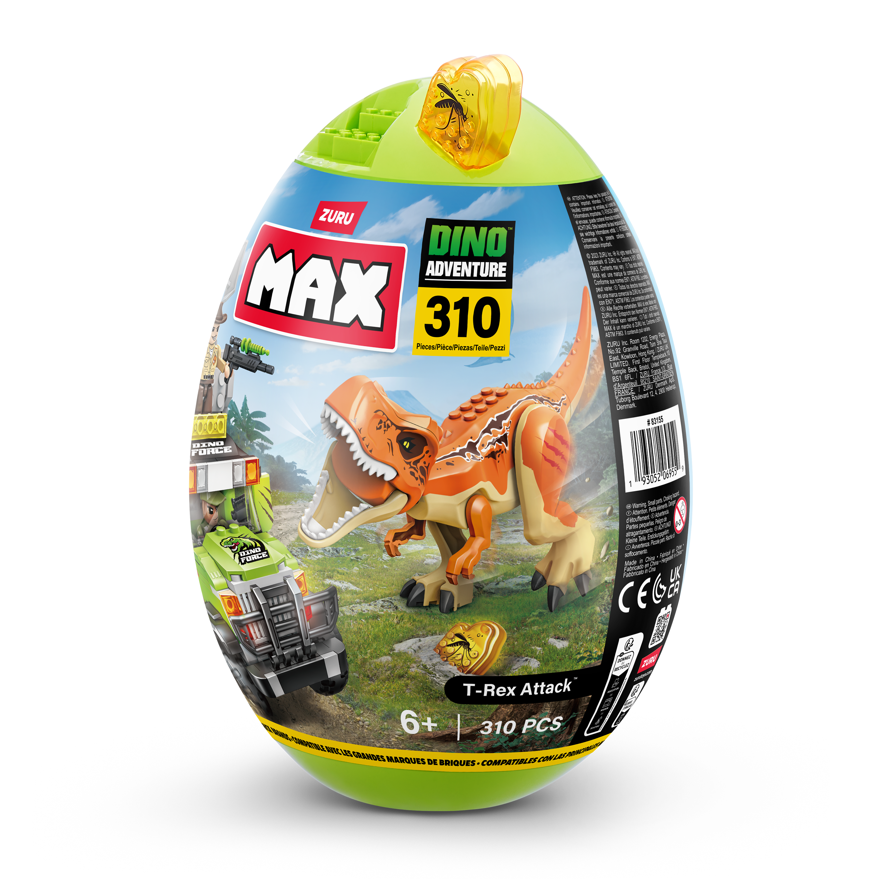 ZURU Max, Dino Adventure 310 deler