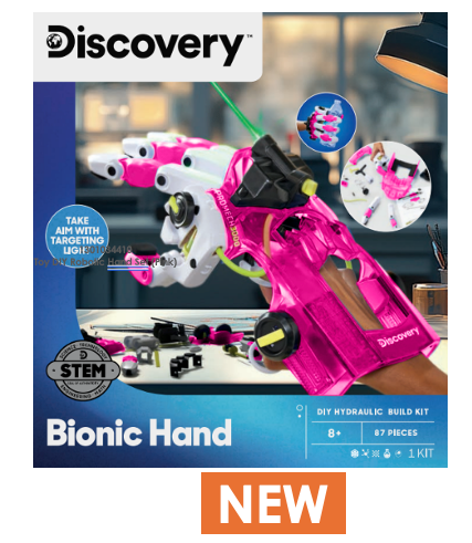 Discovery Hydraulisk Robothand Rosa
