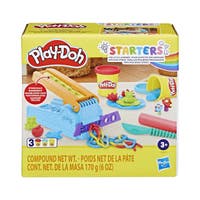Play-Doh Fun Factory Starter Set med verktøy og 3 bokser leire