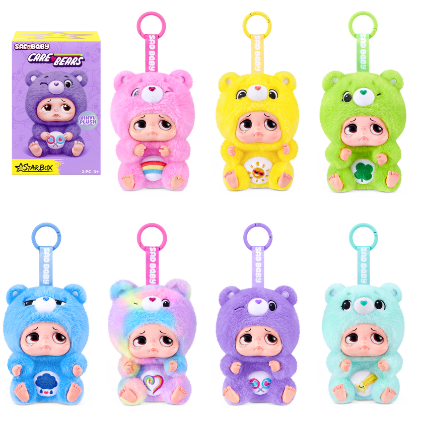 Care Bears Sad Baby nøkkelringer blindboks
