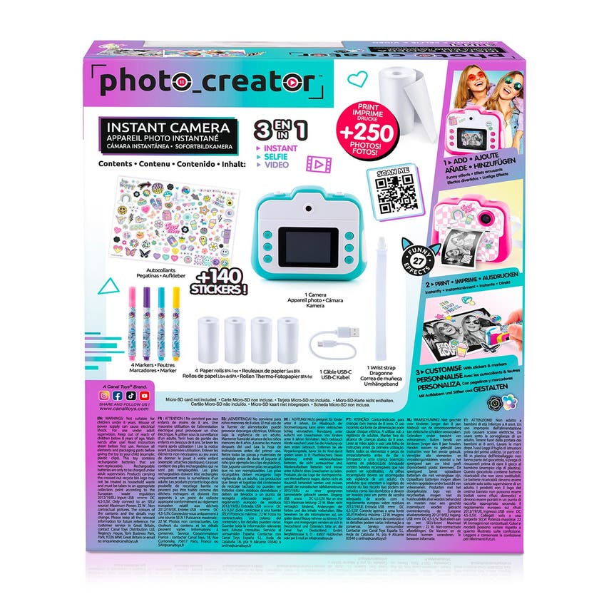 CREATOR Instant Camera Turkis