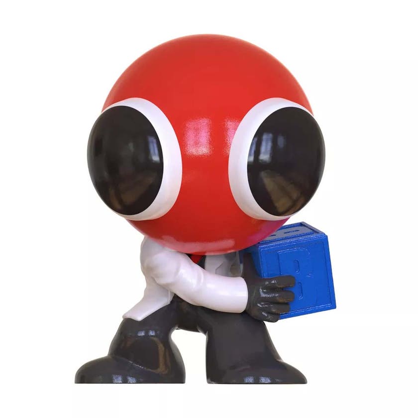 Rainbow Friends, Minifigur 8-pakning, S3, Slottet