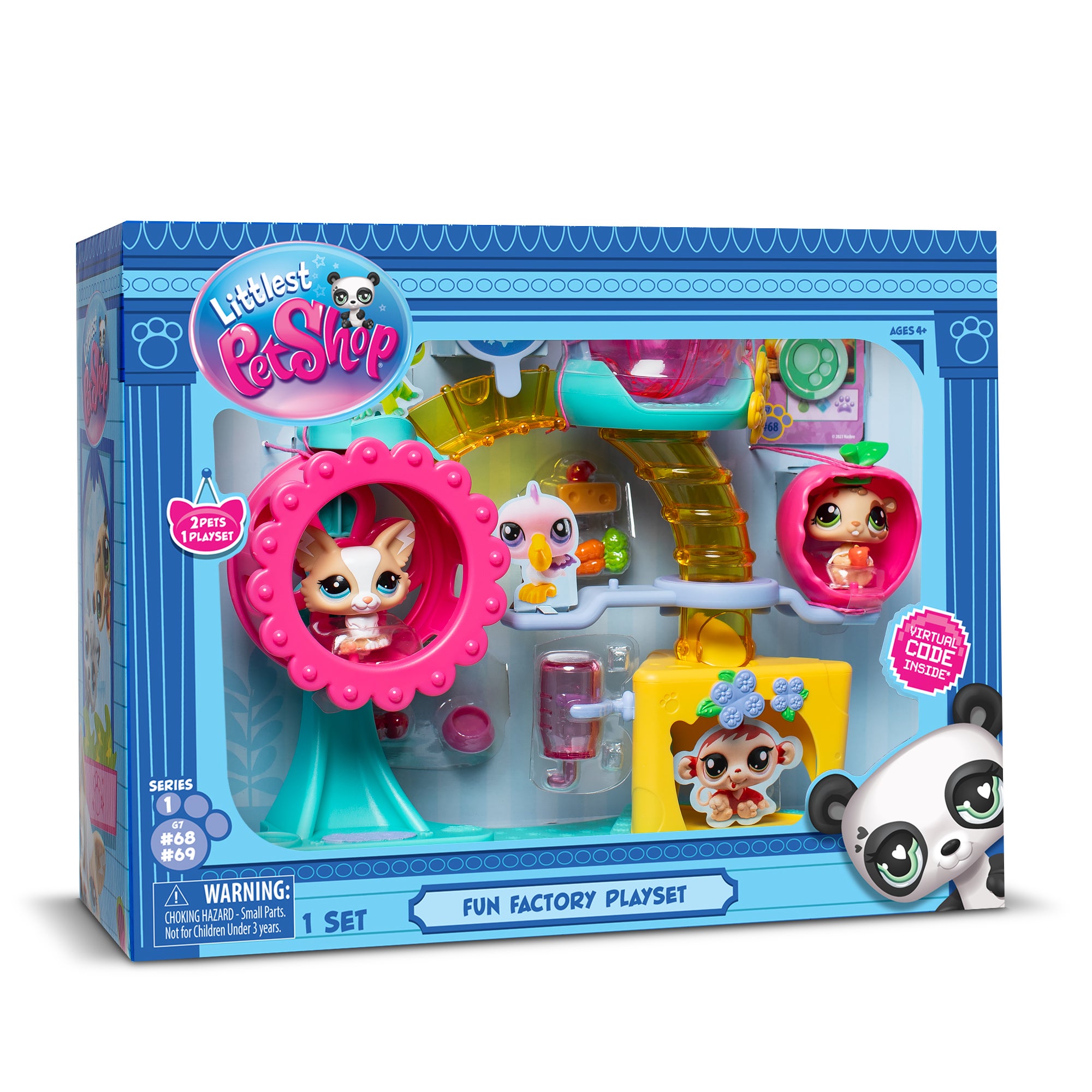 Littlest Petshop, Fun Factory Playground Lekesett