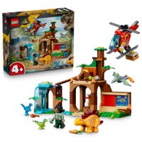 LEGO® Redning med Velociraptor, Stegosaurus og Pteranodon 77981
