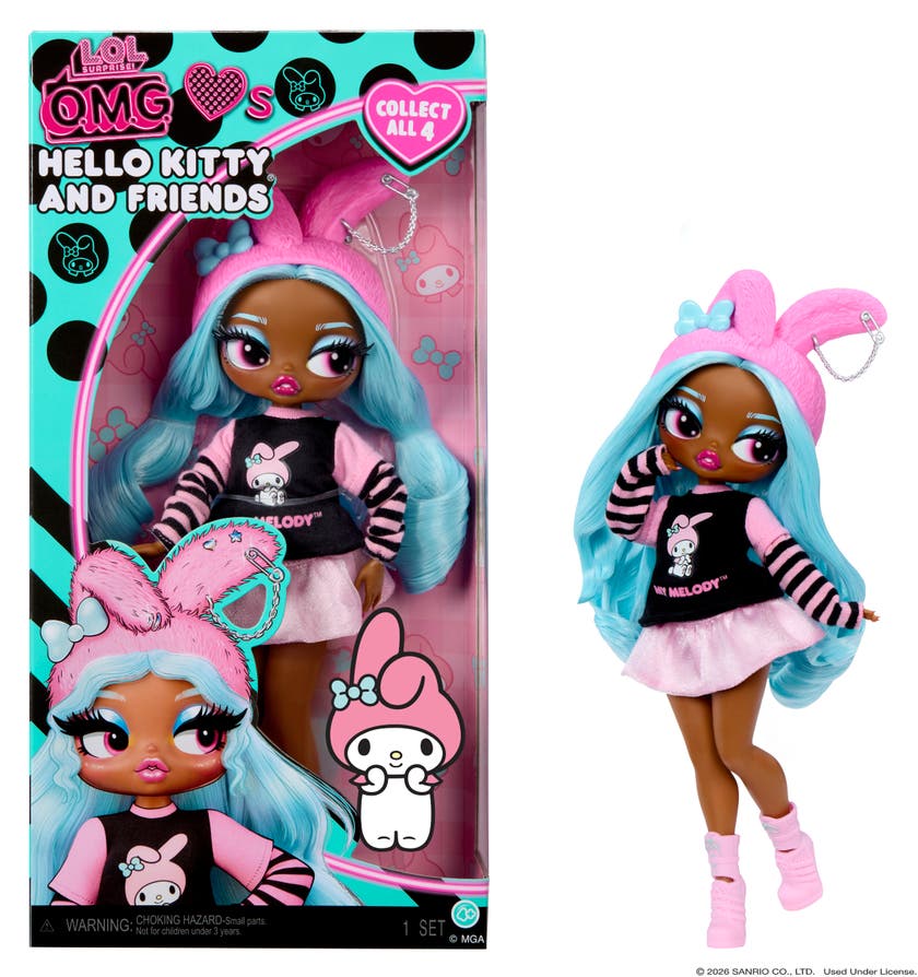 L.O.L. Surprise! O.M.G. Loves Hello Kitty modedukke