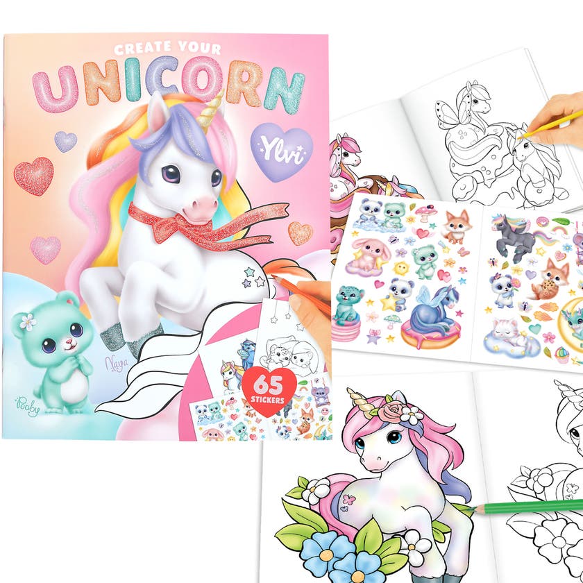 Ylvi Unicorn Fargeleggingsbok