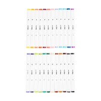 Illustrasjoner Marker, Supplerende Farger, Spiss 1+8 Mm, 2