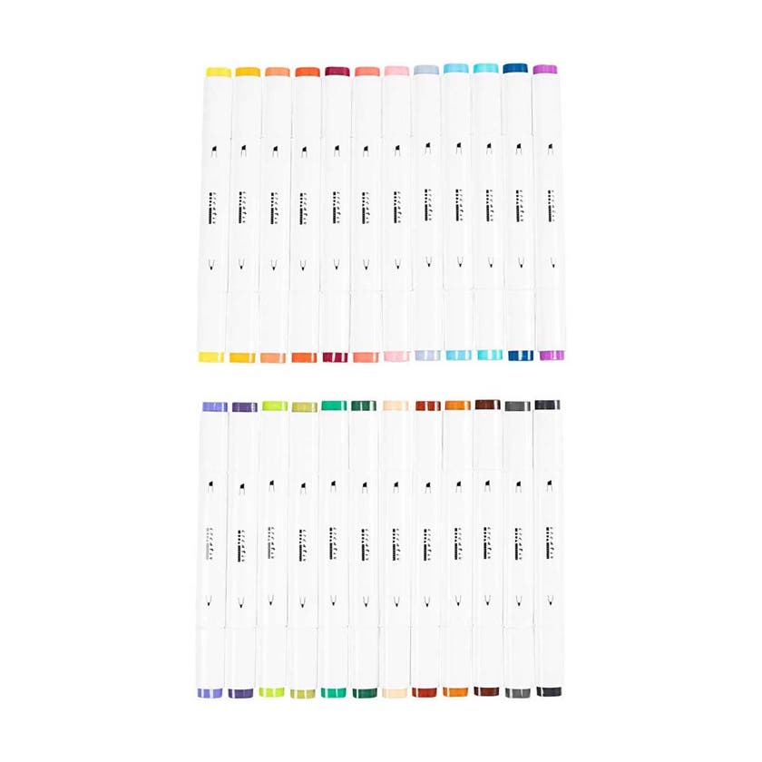 Illustrasjoner Marker, Supplerende Farger, Spiss 1+8 Mm, 2