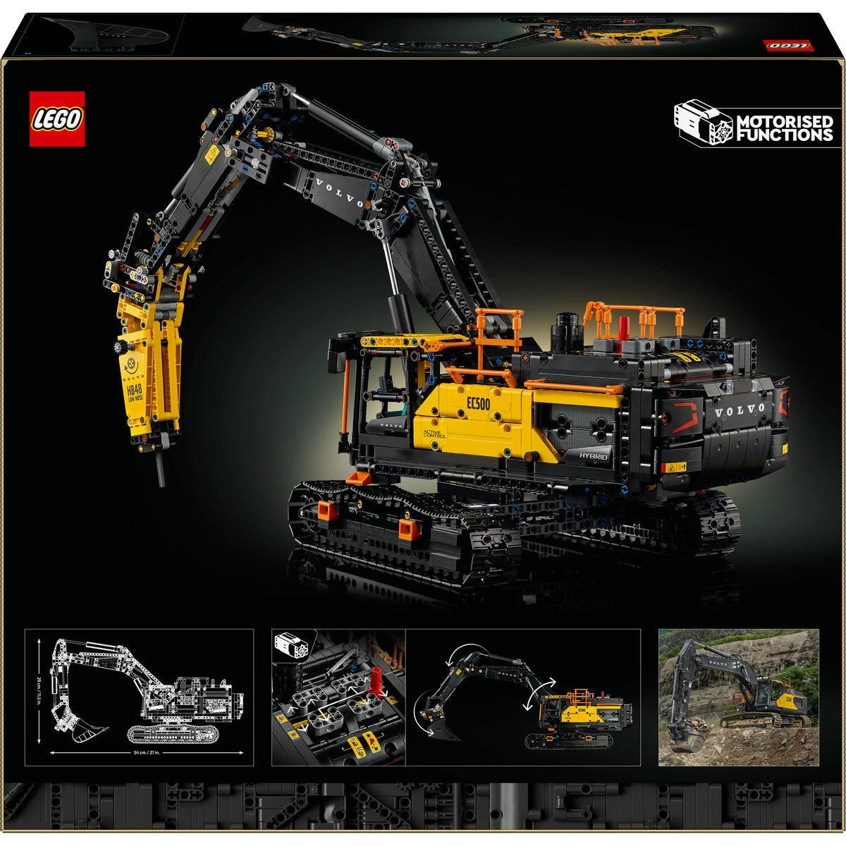 LEGO Technic 42215, Volvo EC500 Hybrid gravemaskin