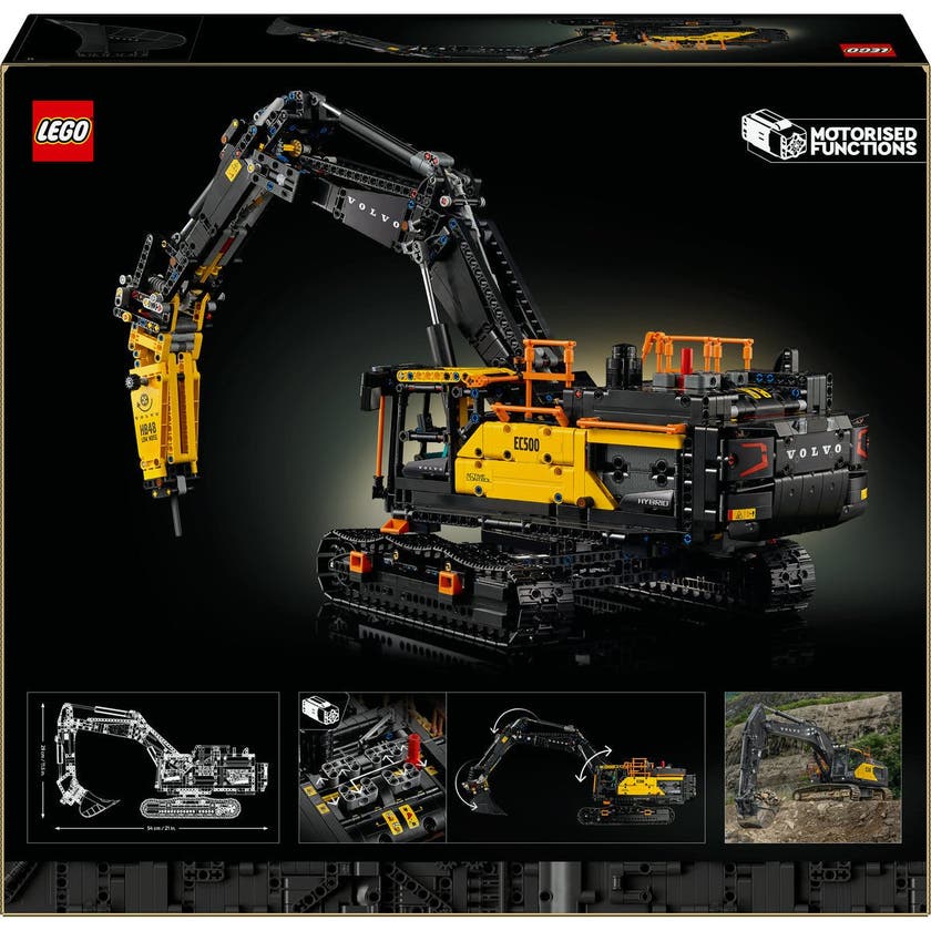 LEGO Technic 42215, Volvo EC500 Hybrid gravemaskin