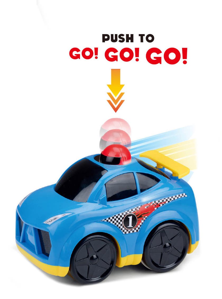 KID - Racerbil Trykk og gå