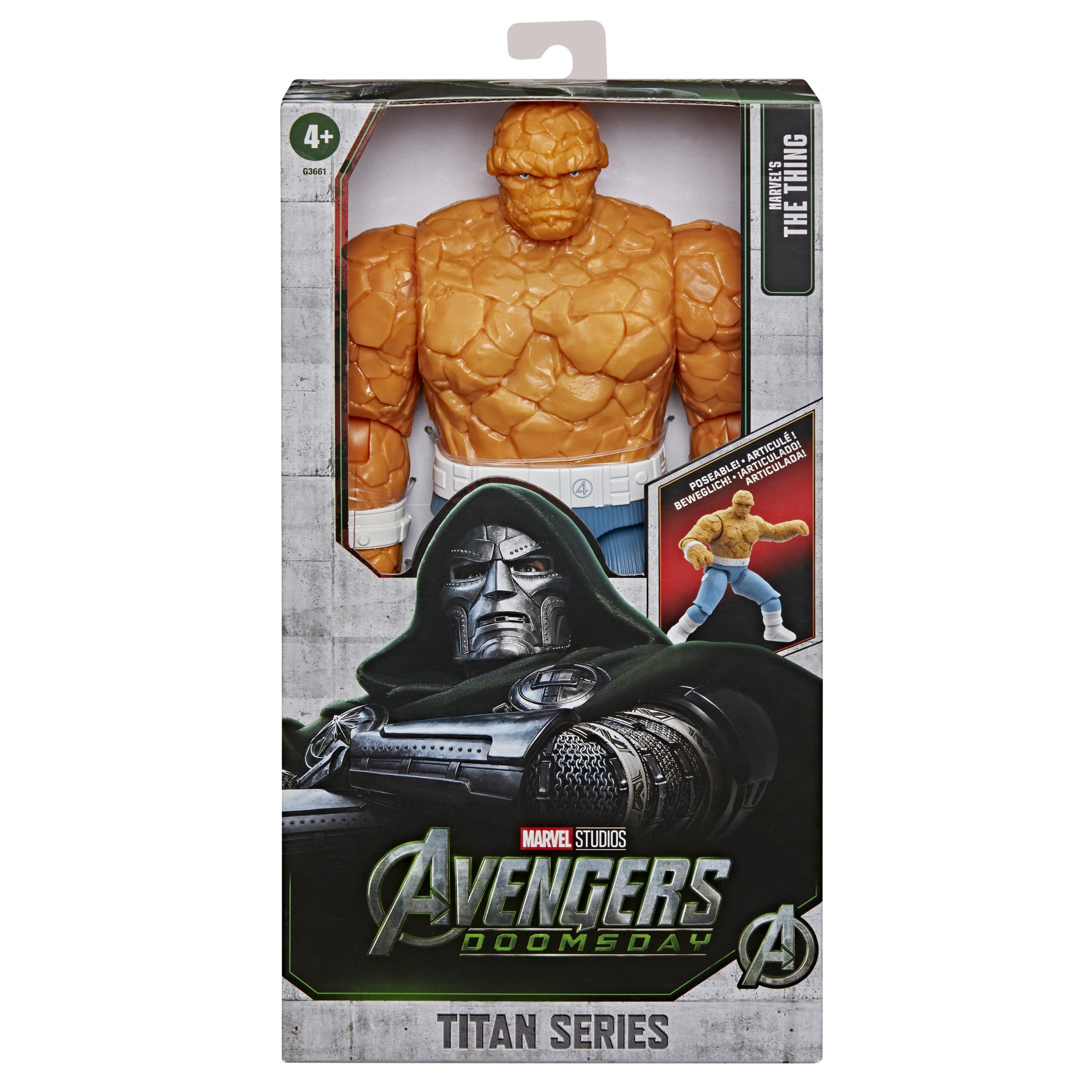 Marvel Avengers The Thing Aksjonsfigur 29 cm