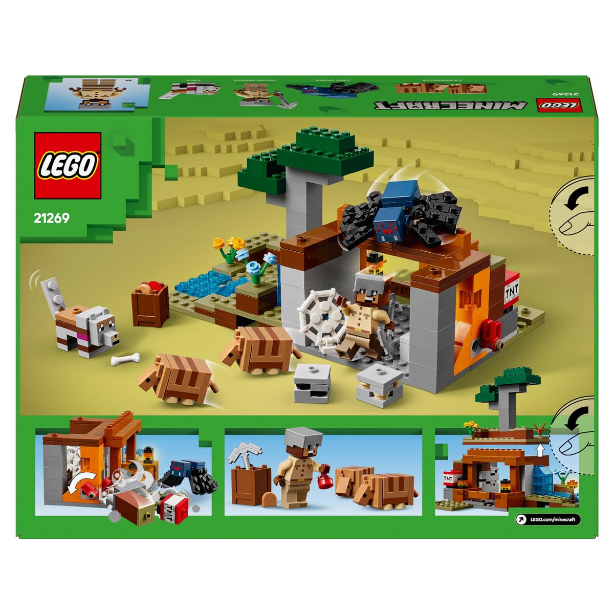 LEGO Minecraft 21269, Ekspedisjonen til beltedyrgruvene