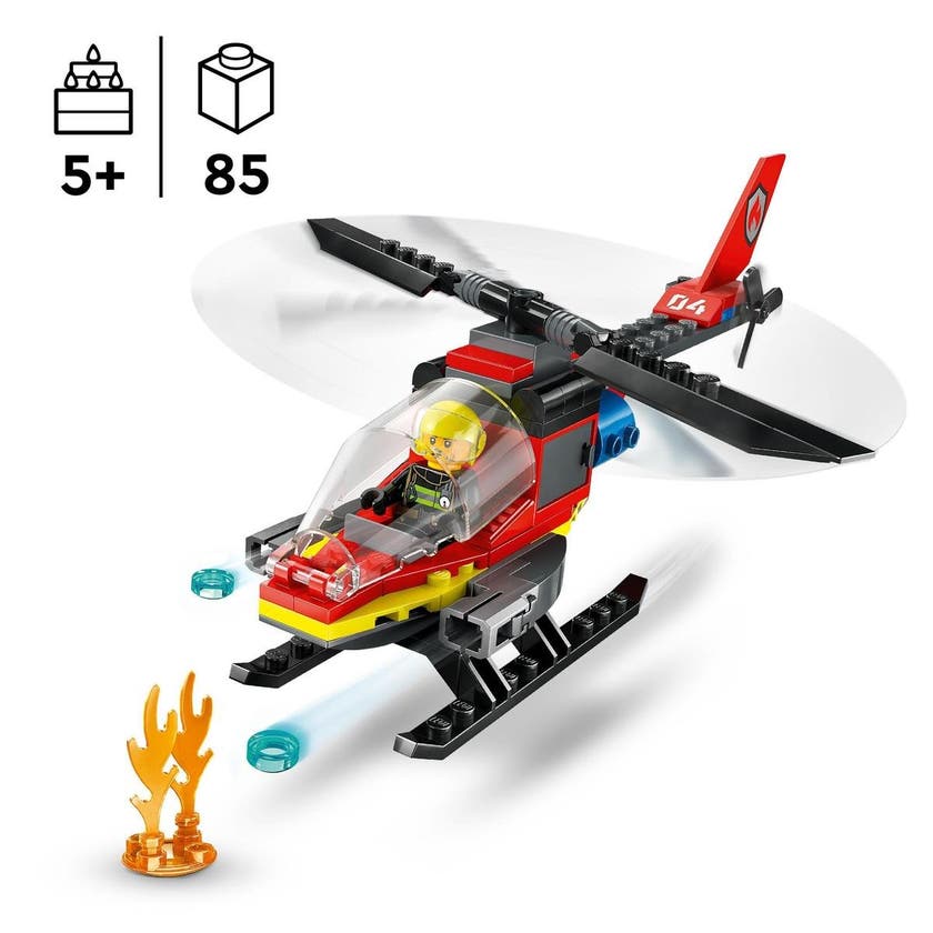 LEGO City 60411, Brannredningshelikopter