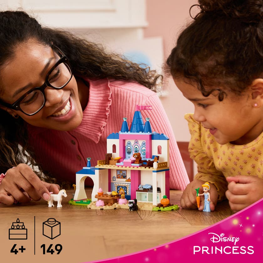 LEGO® ǀ Disney Princess Slott med Askepott og dyrevennene 43283