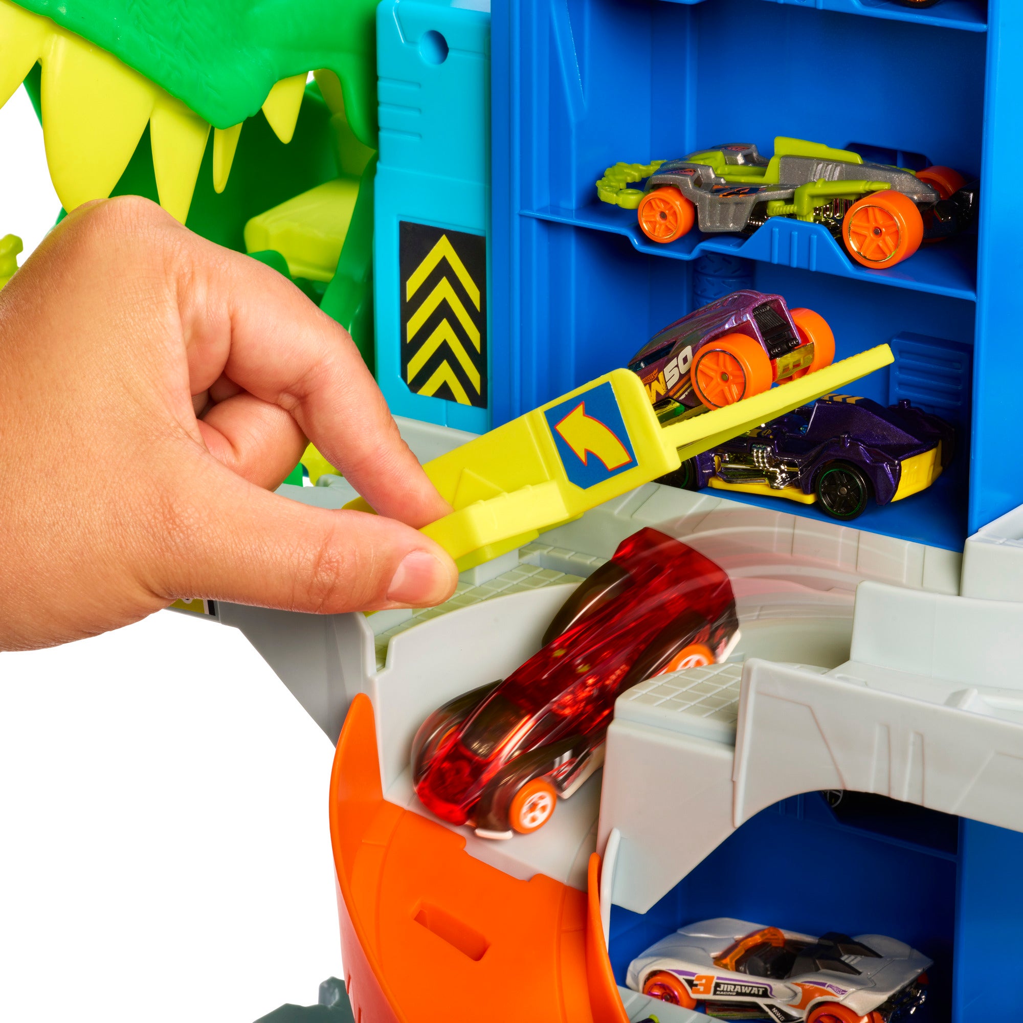 Hot Wheels City Ultimate T-Rex Garage