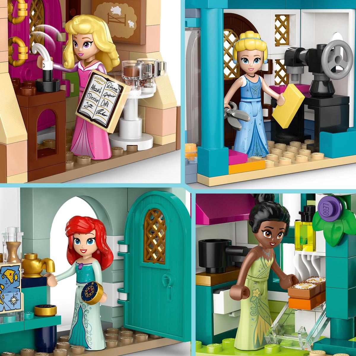 LEGO Disney Princess 43246, Disneyprinsessenes markedseventyr
