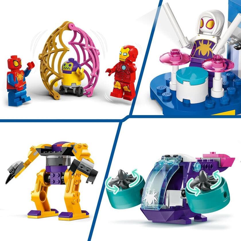 LEGO 10794, Team Spideys nett-hovedkvarter
