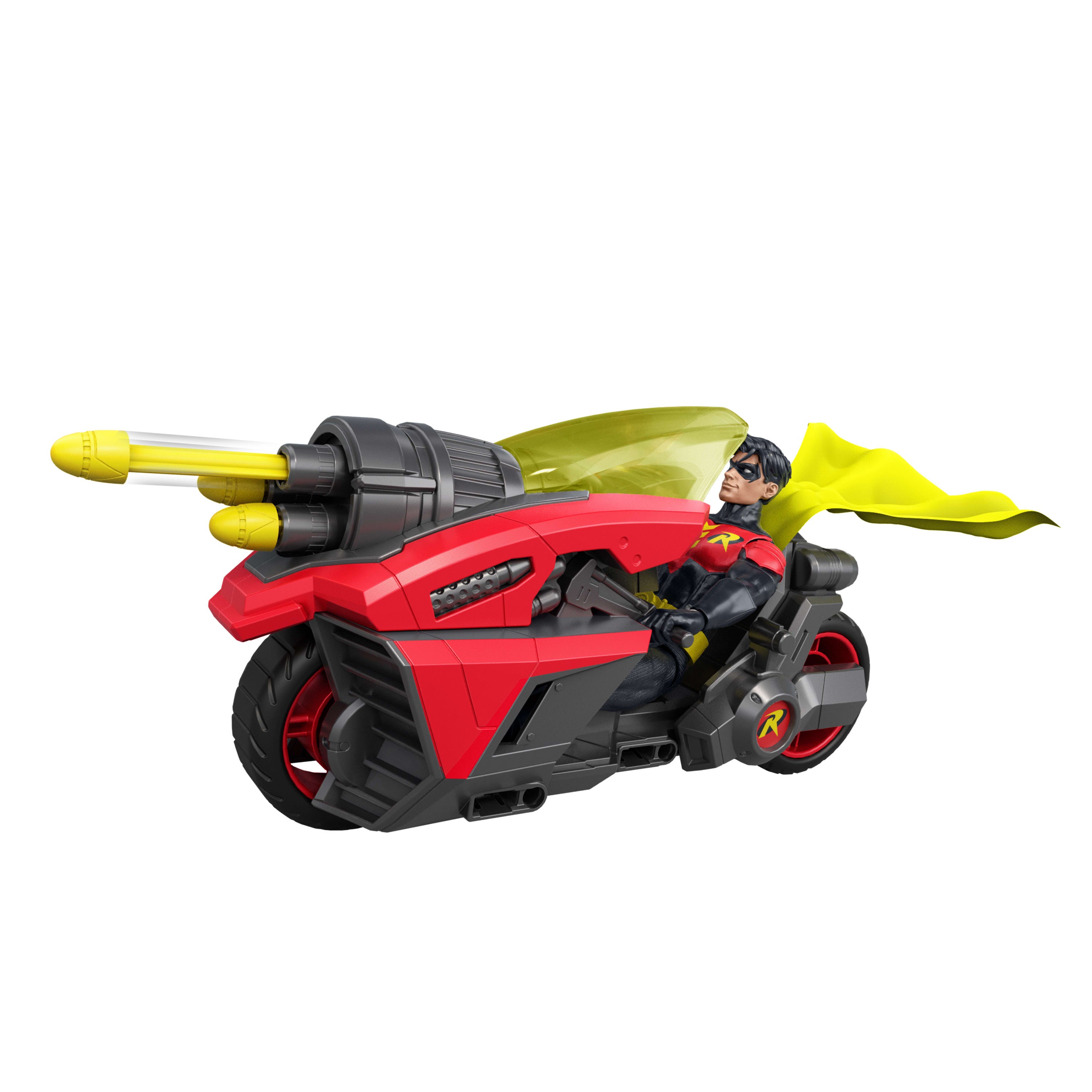 DC Premier Robin motorsykkel med figur 16,5 cm