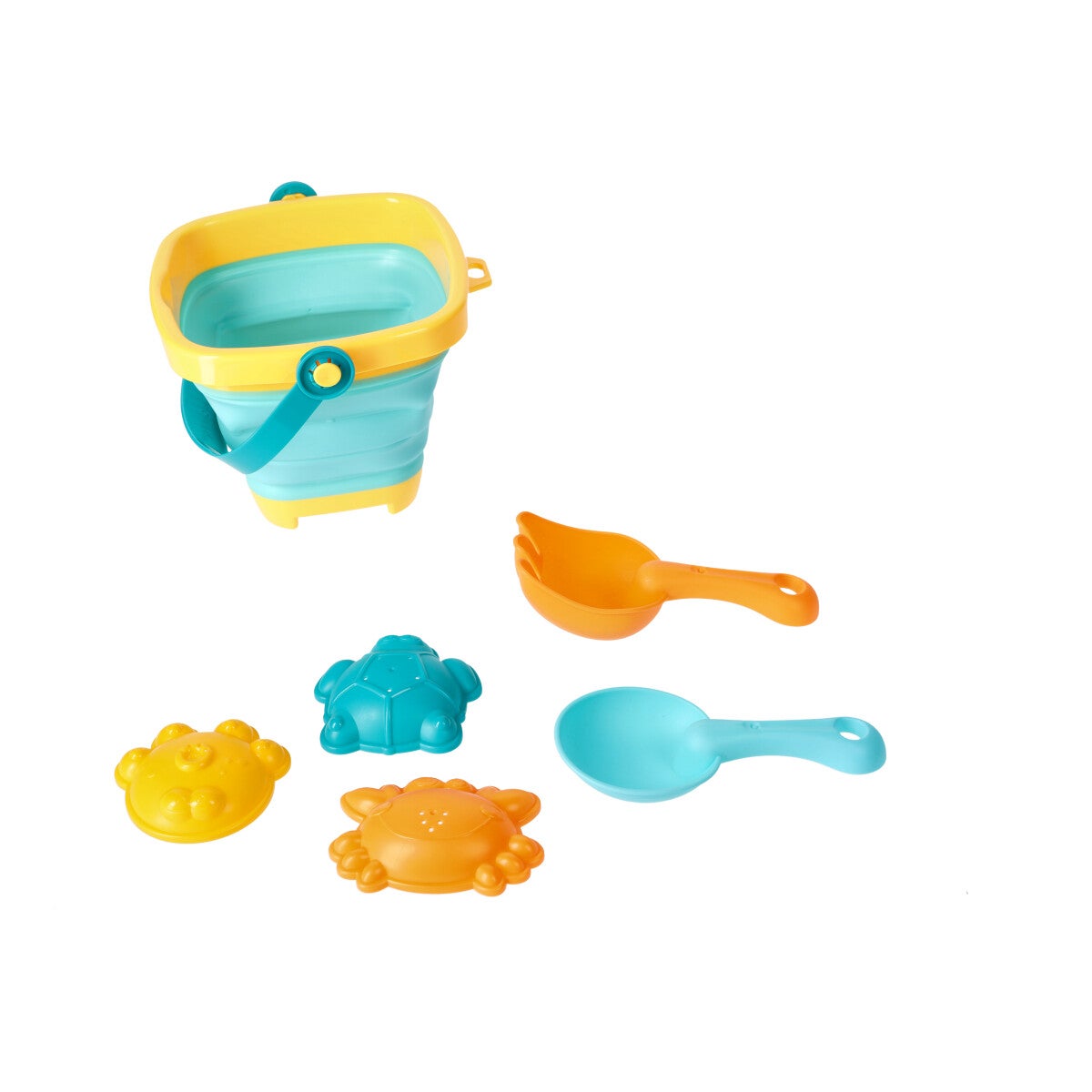 KID Bøtte sett, Sammenleggbart med 5 deler