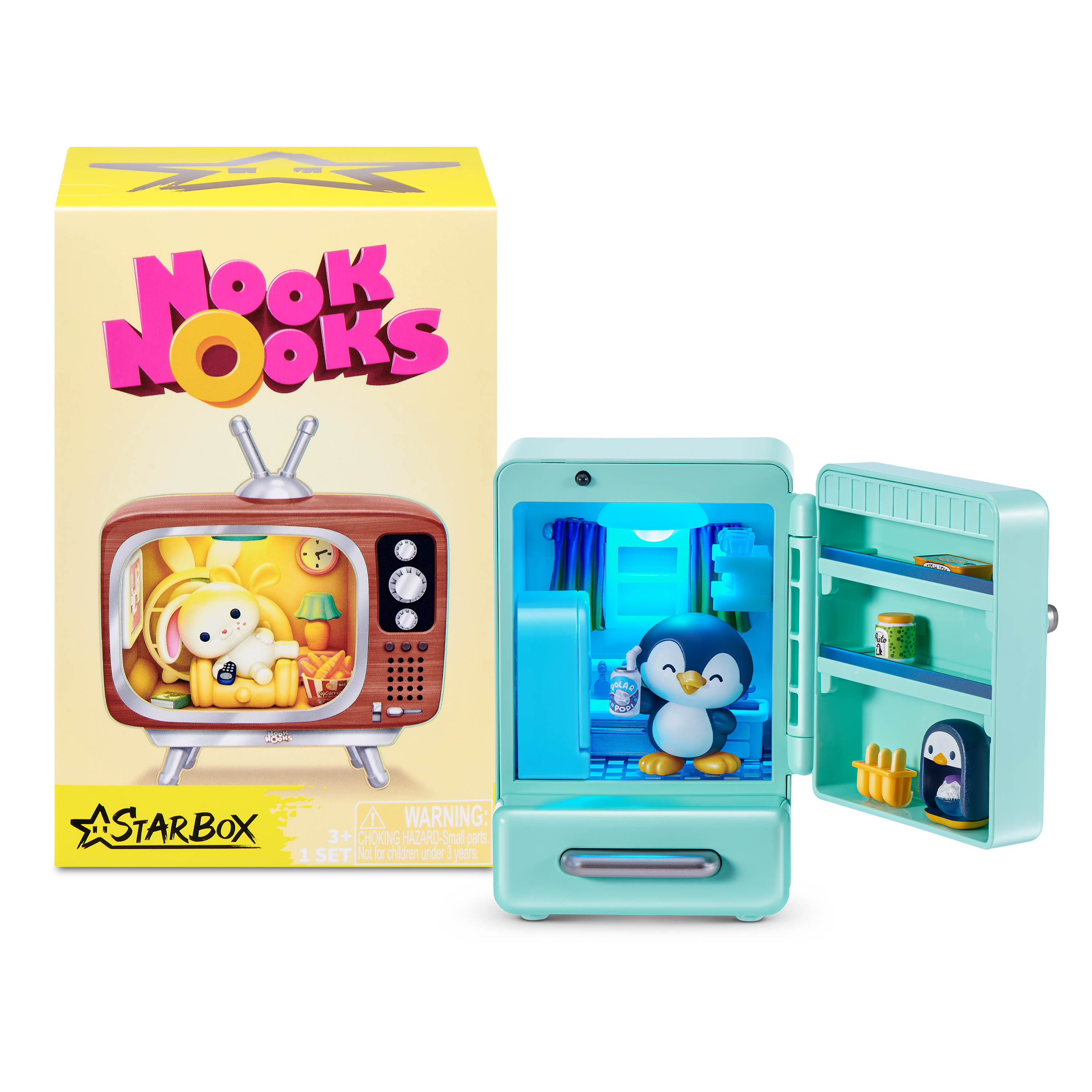 Star Box Nook Nooks - LED-opplyste samlefigurer