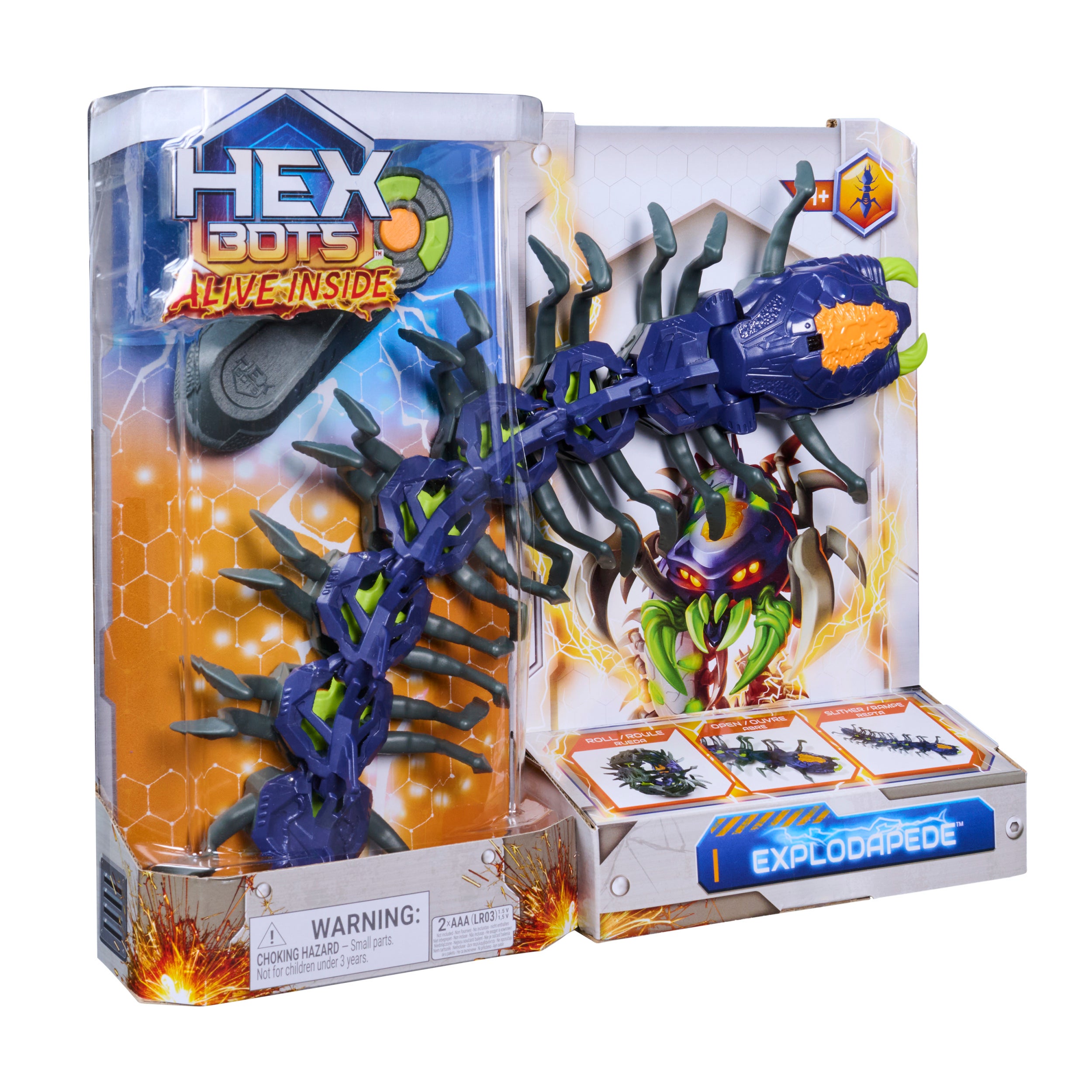 Hex Bots Exploding Centipede Fjernstyrt