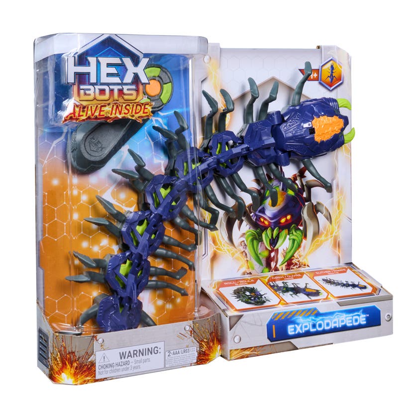Hex Bots Exploding Centipede Fjernstyrt