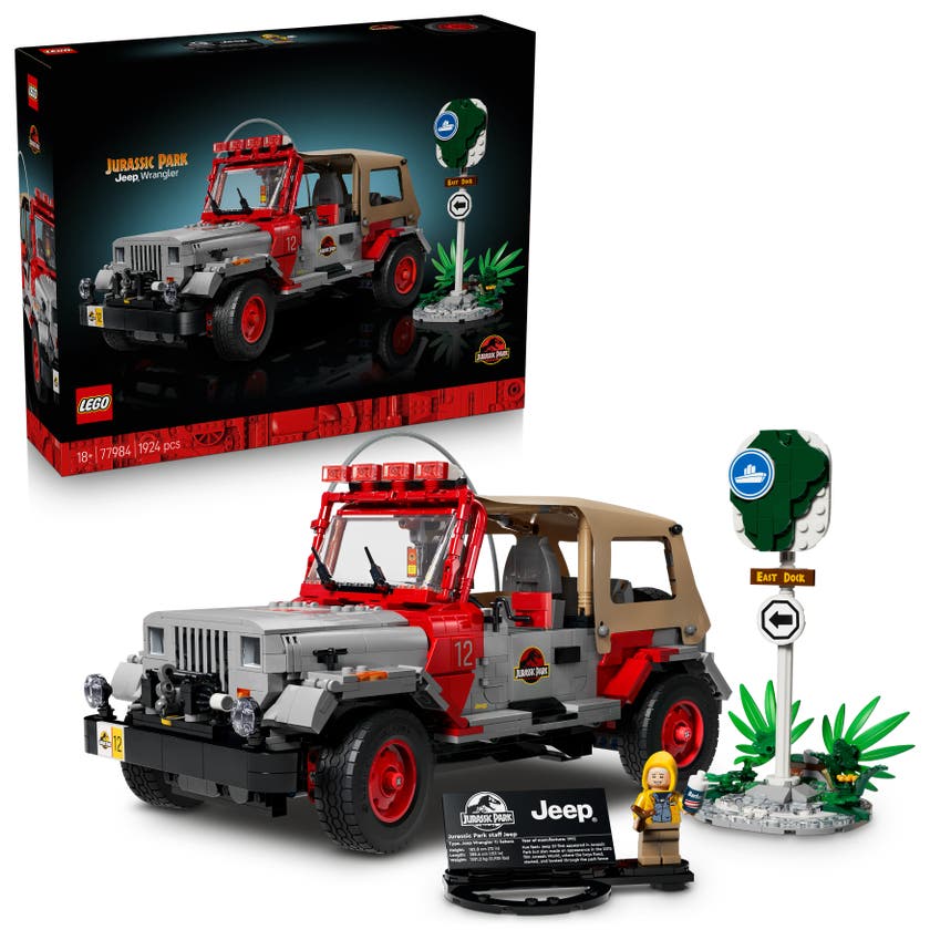 LEGO® Jurassic Park Jeep® Wrangler 77984
