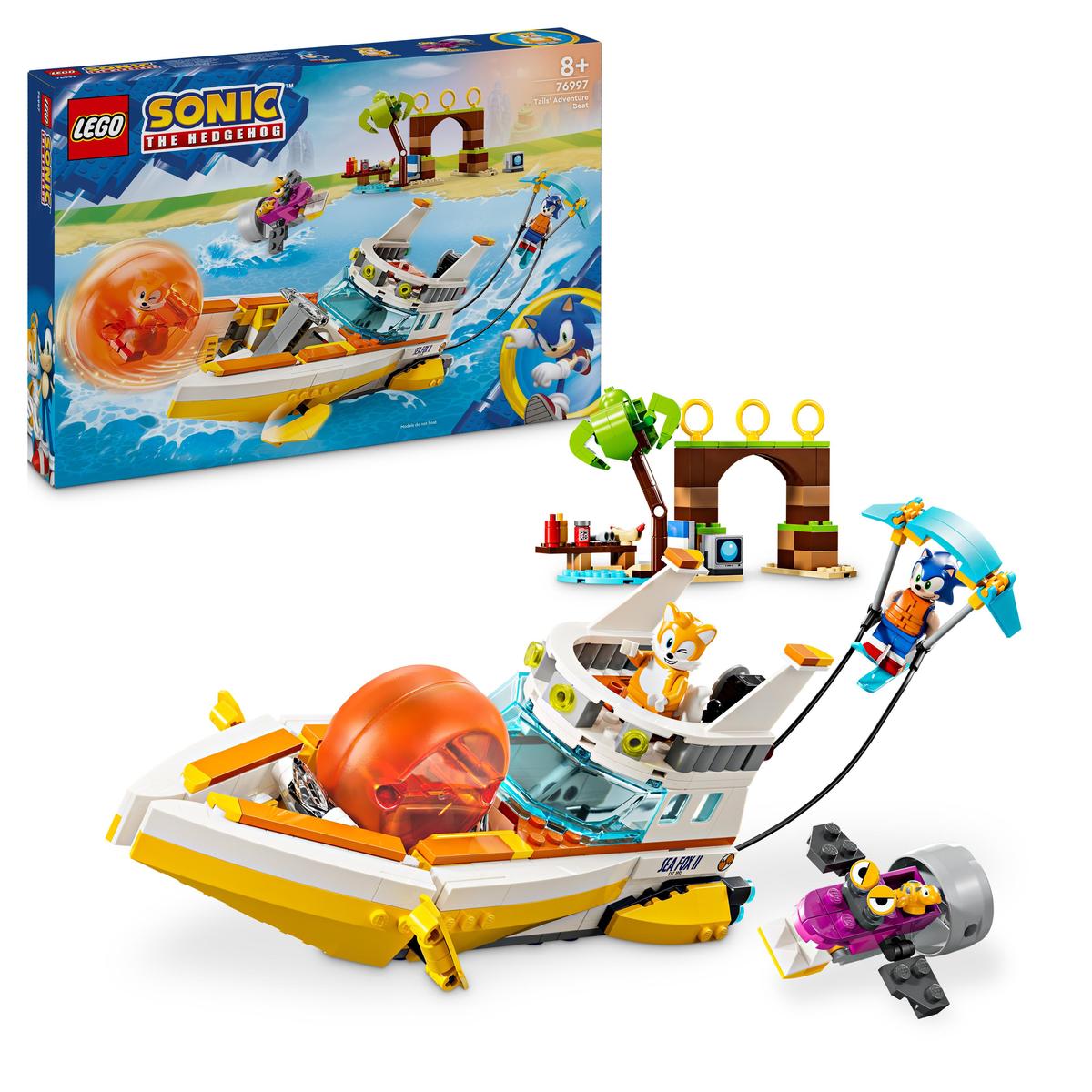 LEGO Sonic the Hedgehog 76997, Tails eventyrbåt