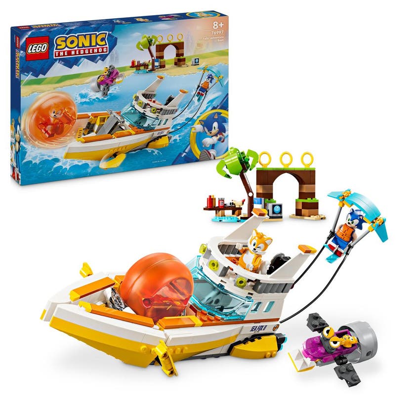 LEGO Sonic the Hedgehog 76997, Tails eventyrbåt