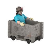 Minecraft Movie Steve & Minecart