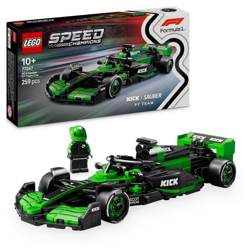 LEGO Speed Champions 77247, KICK Sauber F1® Team C44 Rennbil