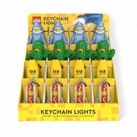LEGO® Minifigurer Nøkkelring med lys