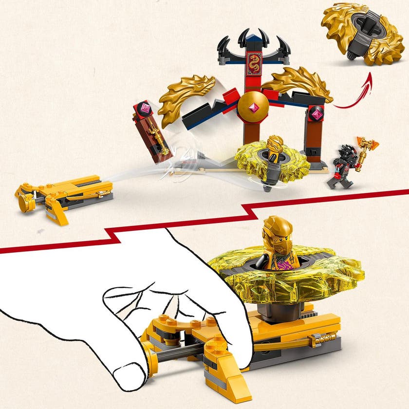 LEGO Ninjago 71826, Drakespinjitzu – kamp-pakke
