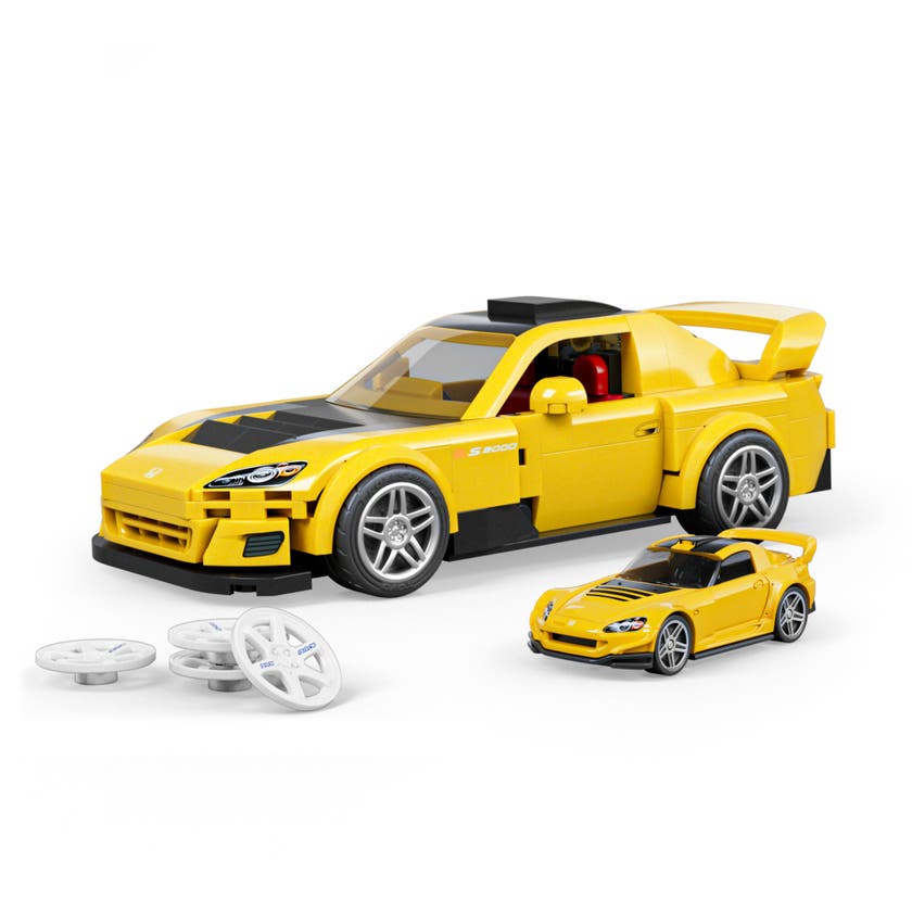 Mattel Brick Shop Speed Series Honda S2000 1:32