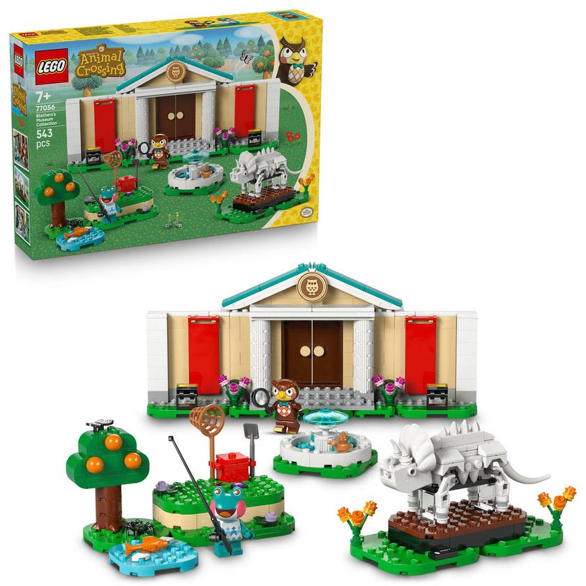 LEGO Animal Crossing 77056, Blathers museumsamling