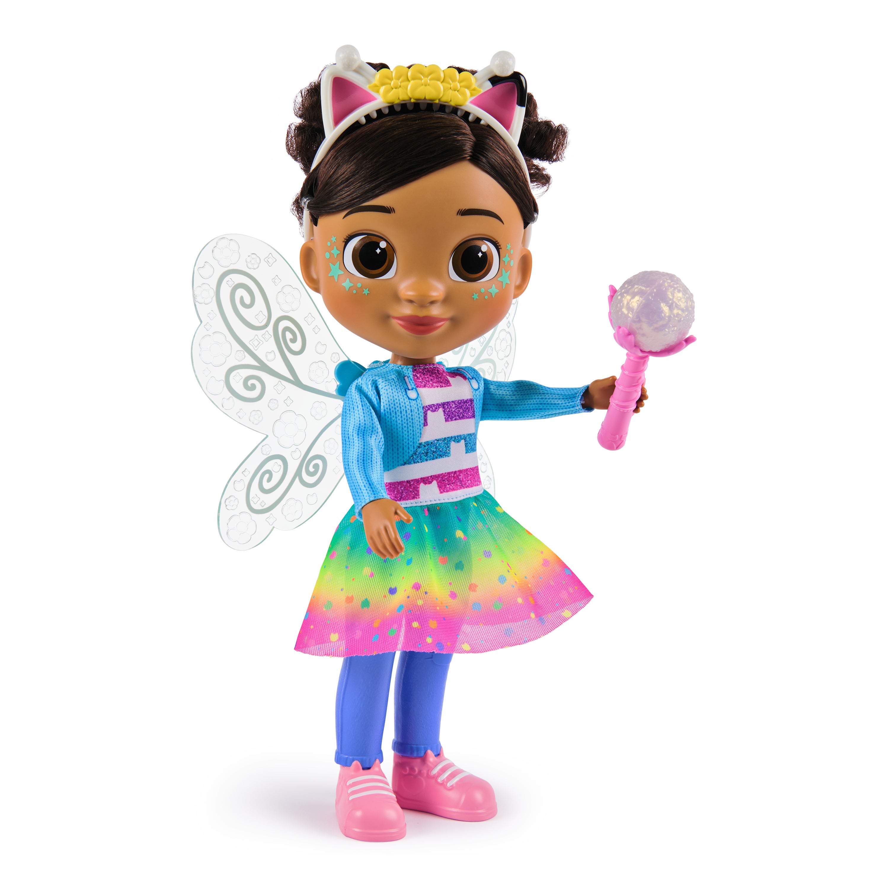 Gabby's Dollhouse Dandelion Magic Gabby-dukke med lysende vinger